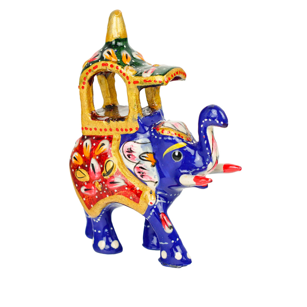 Small Ambabari Elephant Statue for Showpiece