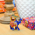 Small Ambabari Elephant Statue for Showpiece