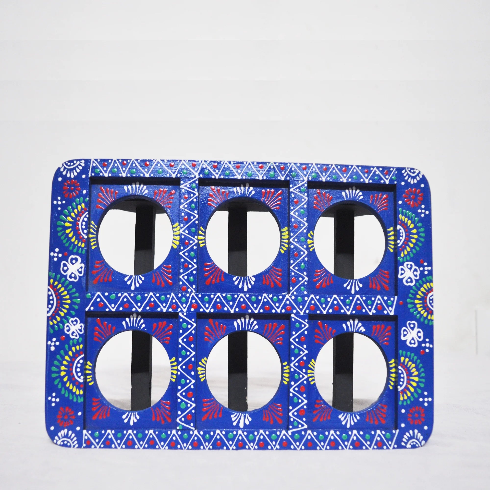 Wooden Kettle Tea Cart With 6 Glasses Set Secondary image