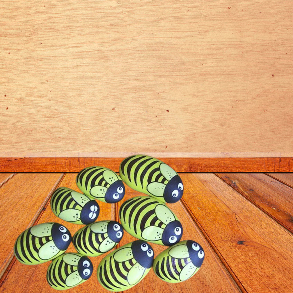 Beautiful Painting Stones Showpiece 6 Pcs