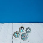 Beautiful Painting Stones Showpiece