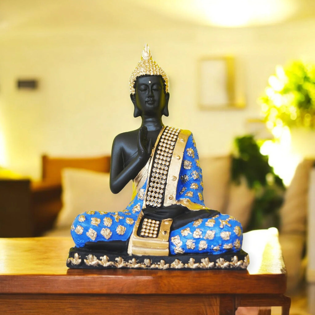 Buddha Resin Samadhi Statue Showpiece