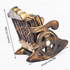 Wooden Chair Tea Coffee Coaster Stand - Set Of 6 Plates