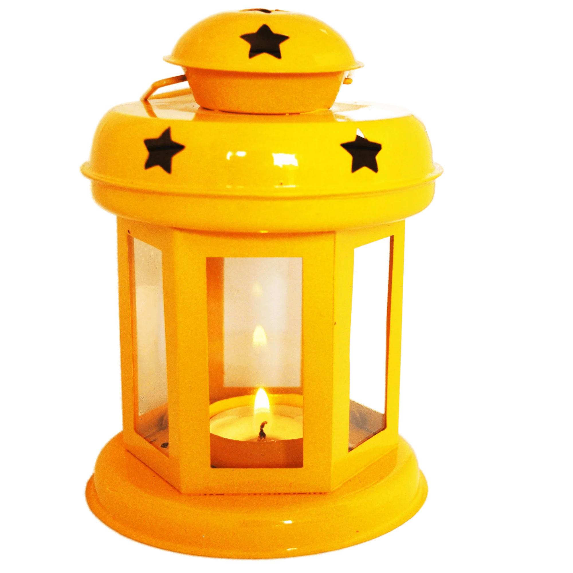 Metal Star Wall Hanging Candle Holder Pair set of 2 pc