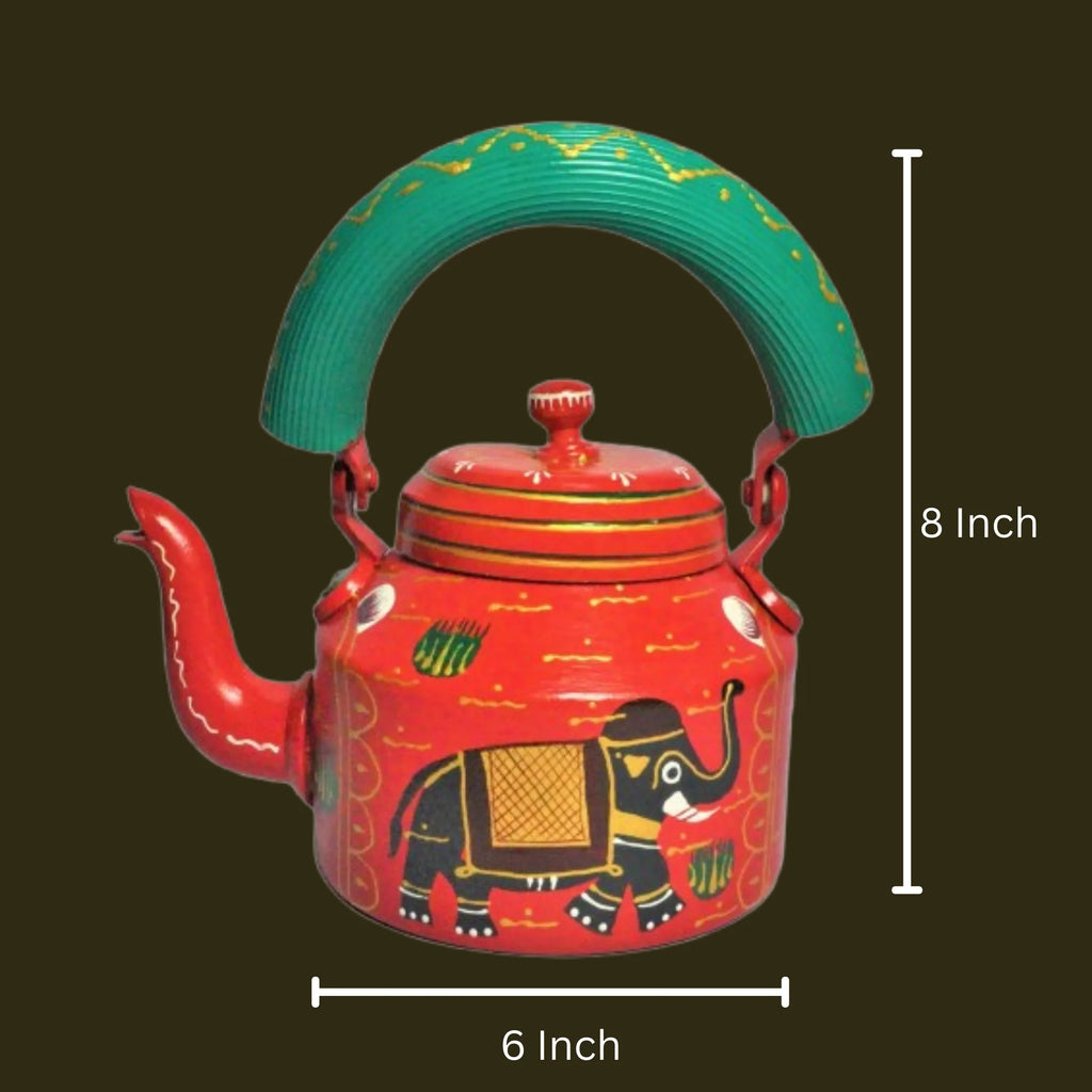 Hand Painted Aluminum Single Kettle