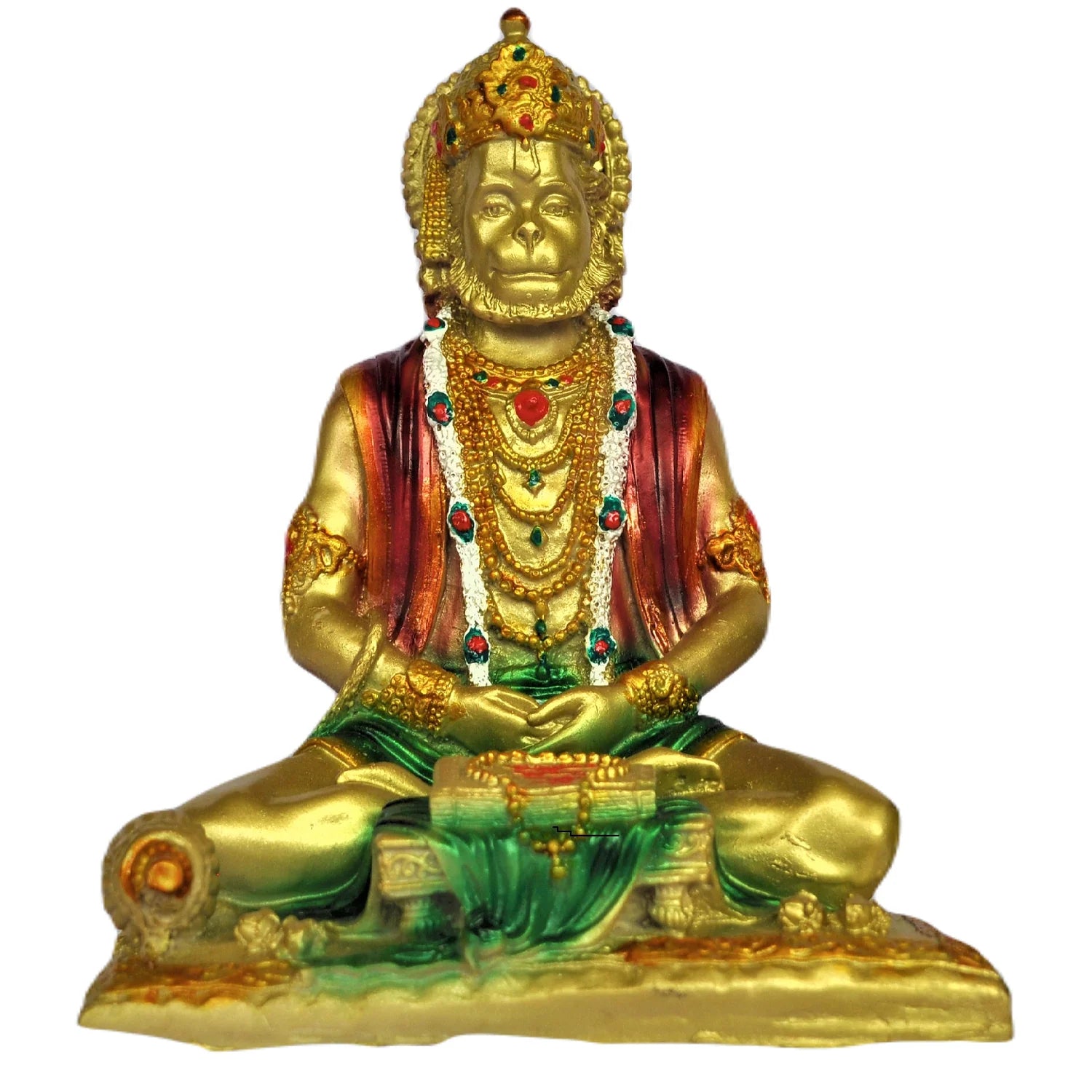Lord Hanuman With Ramayan Statue For Home Secondary image