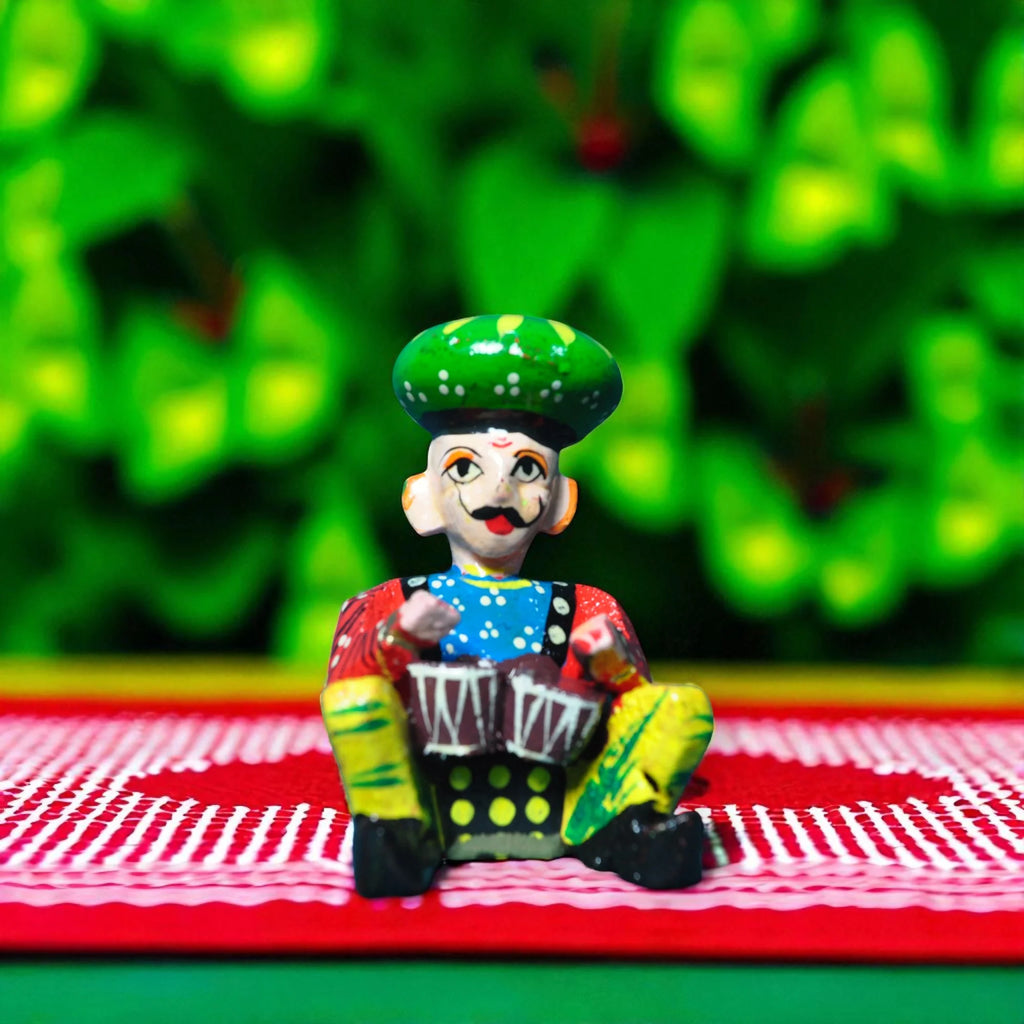 Wooden Musician Painted Babla Set of 6