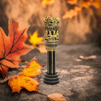 Wooden Antique Ashoka Stambh Pillar Décor