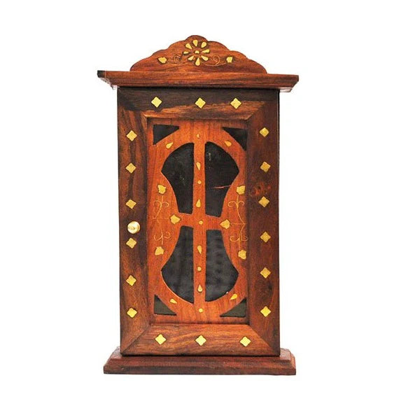 Wooden Brass Key Holder Useful Showpiece Secondary image