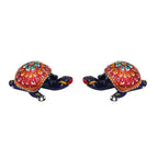 Tortoise Metal Meenakari Set of - 2
