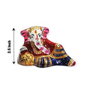 Metal Lord Ganesha Ji Idol Puja Gift Showpiece