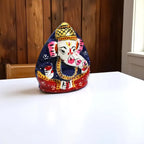Metal Lord Ganesha Ji Idol Puja Gift Showpiece