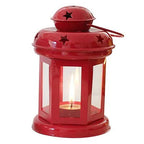 Beautiful Lantern Tealight Holder Hanging Showpiece set of 2 pc