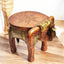 Wooden Elephant Stool Side Table For Gifts