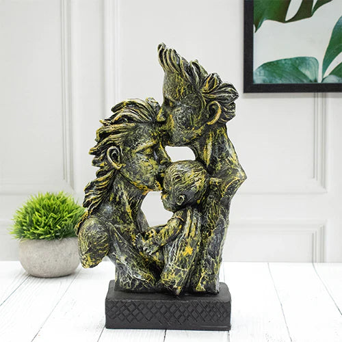 Loving Family Polyresin Figurine Showpiece Main image