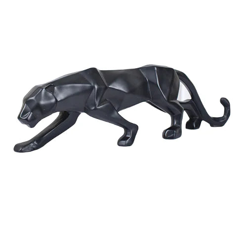 Powerful Polyresin Black Panther Statue Secondary image