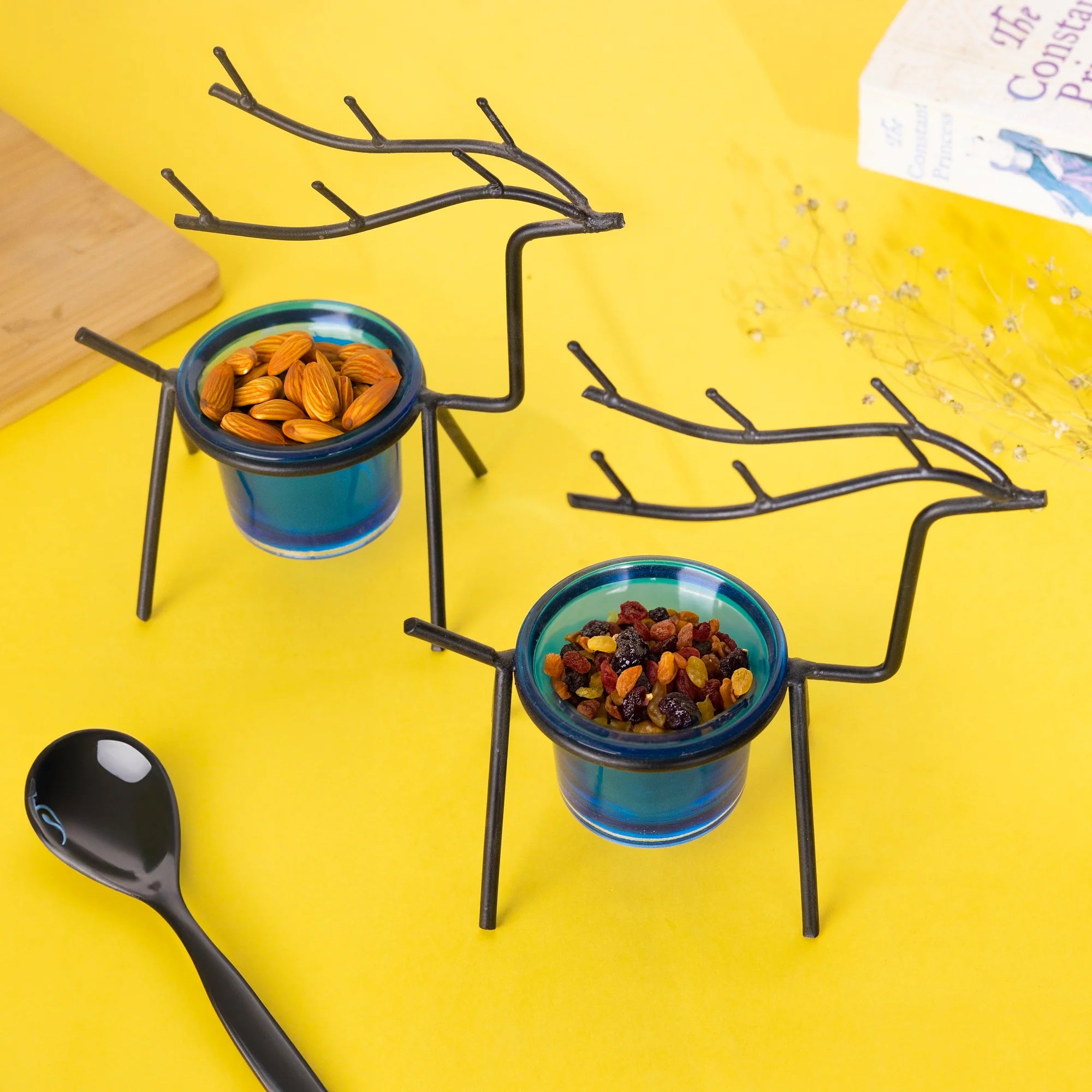 Deer Candle Holder Cute Table Tealight Holder Secondary image