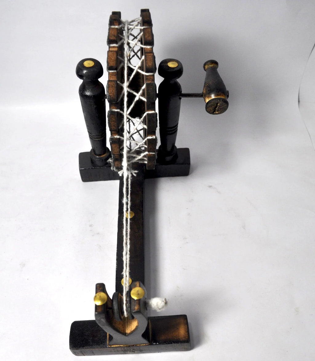 Wood Antique Gandhi Charkha Showpiece