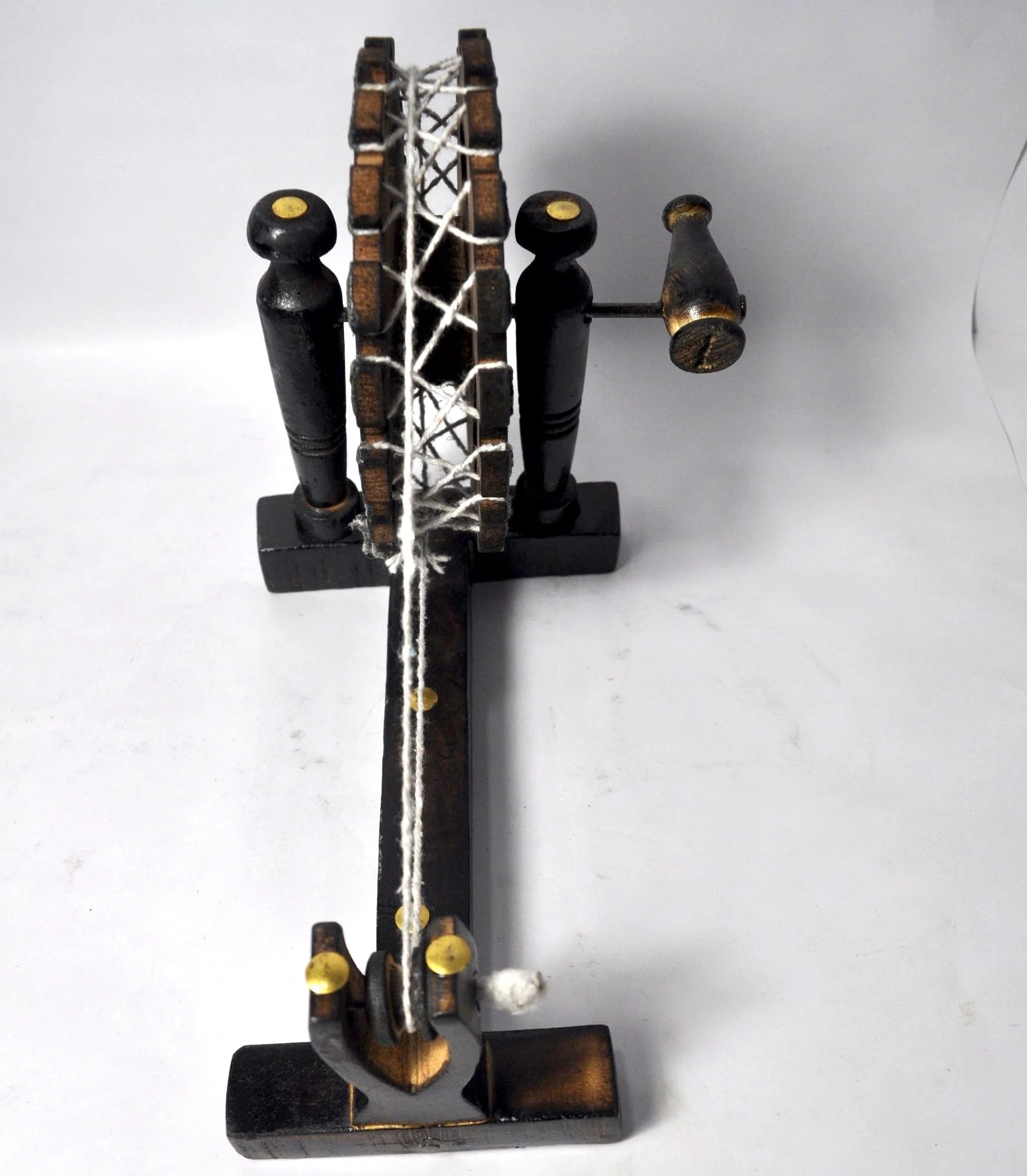 Wood Antique Gandhi Charkha Showpiece