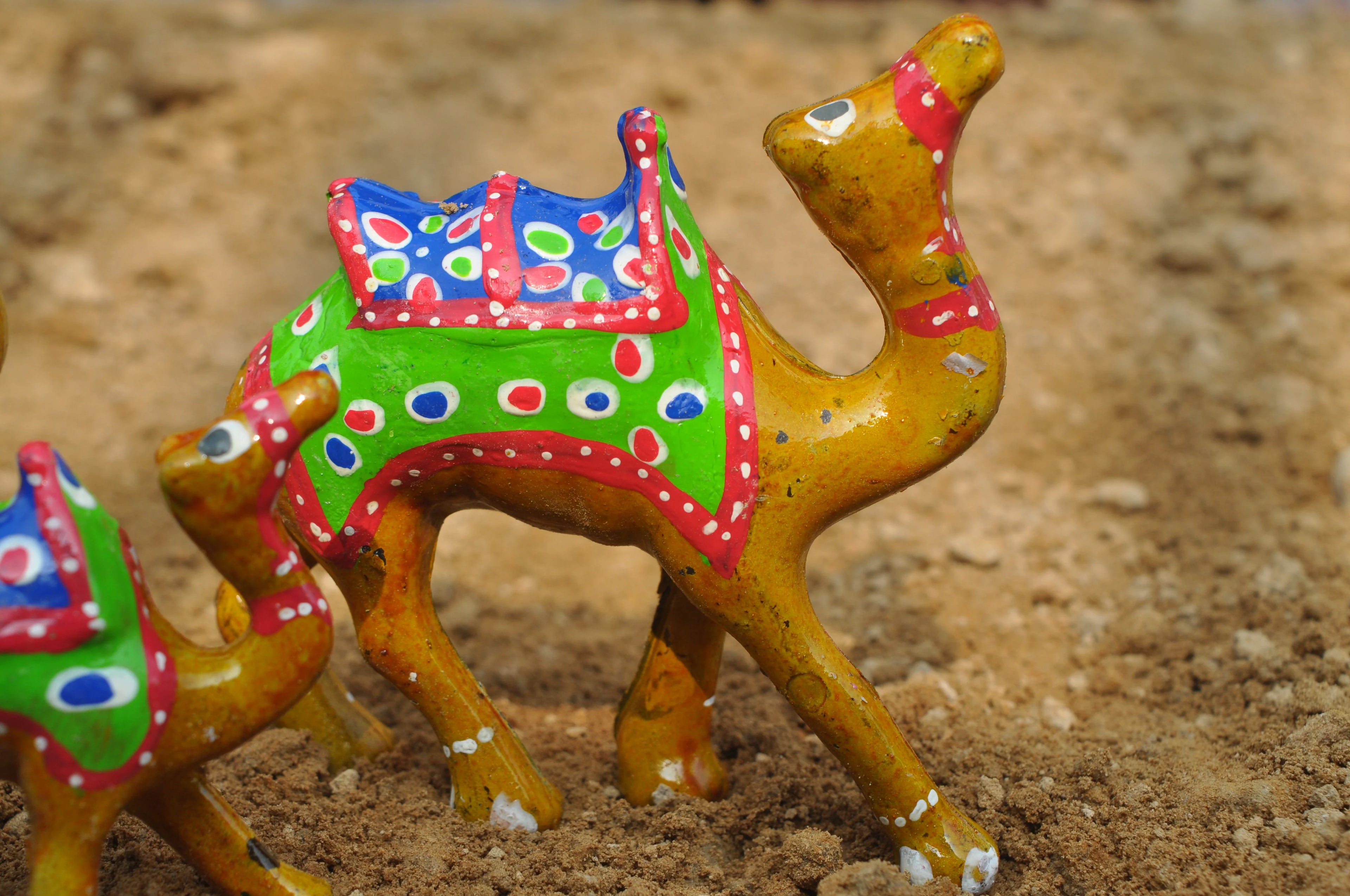 Wooden Camel For Decoration Set of 3