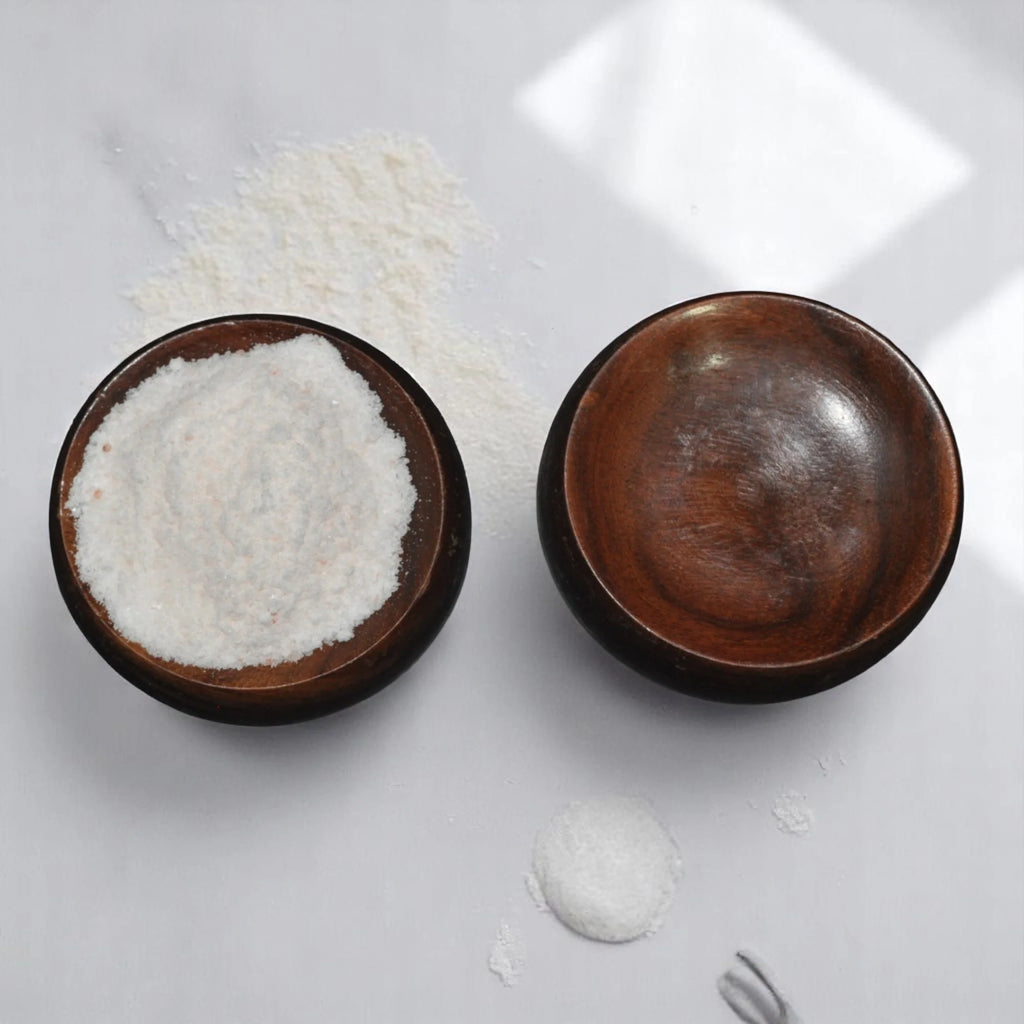 Wooden Bowl Salt & Pepper