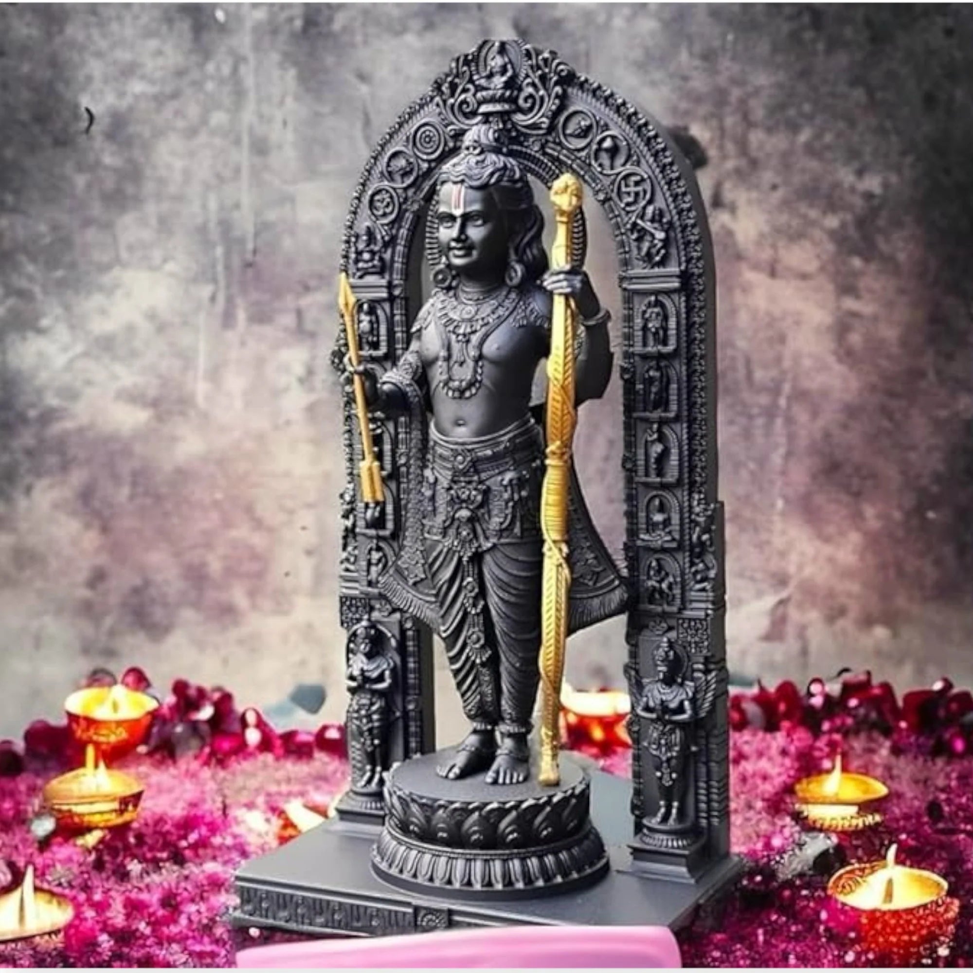 Polyresin Shree Ram Lalla Ayodhya Statue Main image