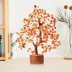 Handmade Gemstone Tree Decorative
