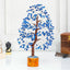 Handmade Gemstone Tree Decorative-Blue