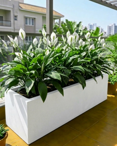 Rectangular FRP Planter PL-15 | 76x25x25 CM