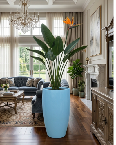 Modern Tall FRP Planter PL-02|33x56 CM Main image