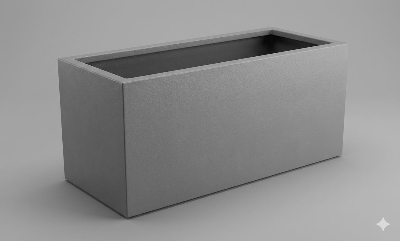 Rectangular FRP Planter PL-16 | 90x45x40 CM Secondary image