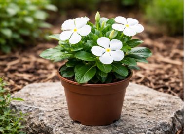 Vinca (Sadabahar) - White