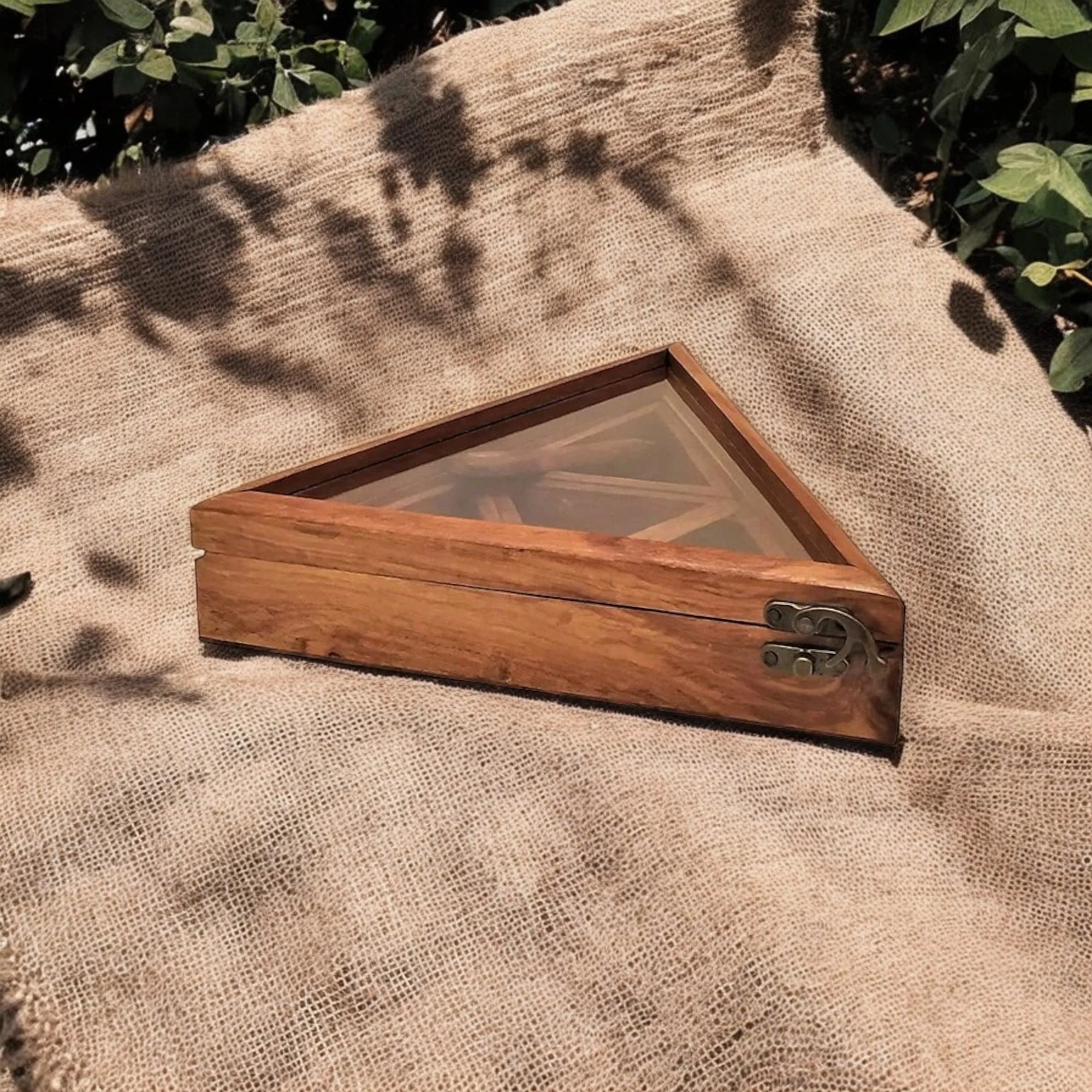 Wooden Container Spice 4 Box With Spoon Secondary image