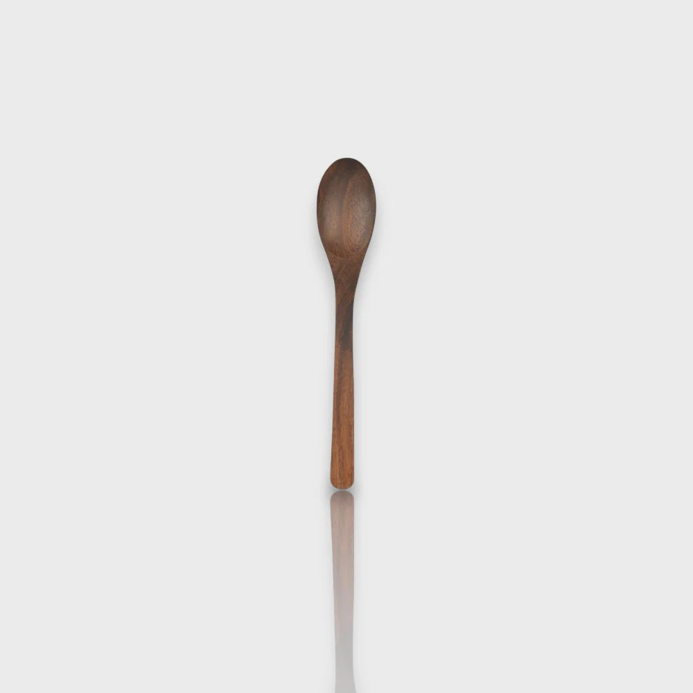 Wooden Container Spice 4 Box With Spoon