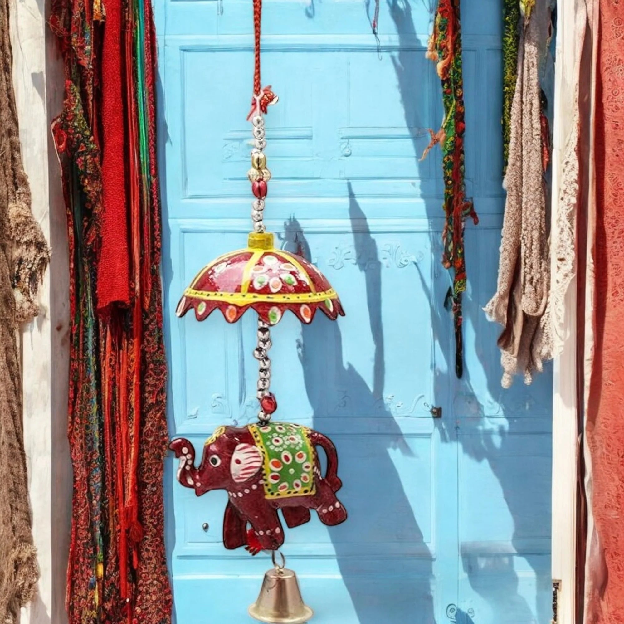 Beautiful Elephant Hanging Door For Home Set of 4 pc Secondary image