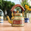Decorative Aluminum Painted Tea Kettle