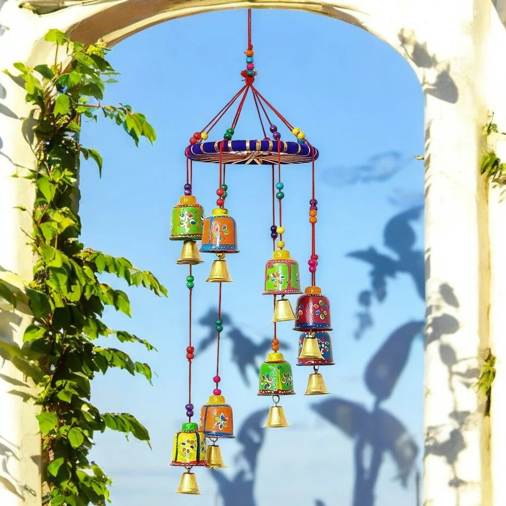 Beautiful Handmade Wind Chime Jhoomar Decor set of 2 pc Main image