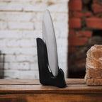 Marble Round Krishan Plate With Wood Stand