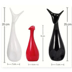 polyresin Endearing Deer Statues Family Showpiece Set of 3